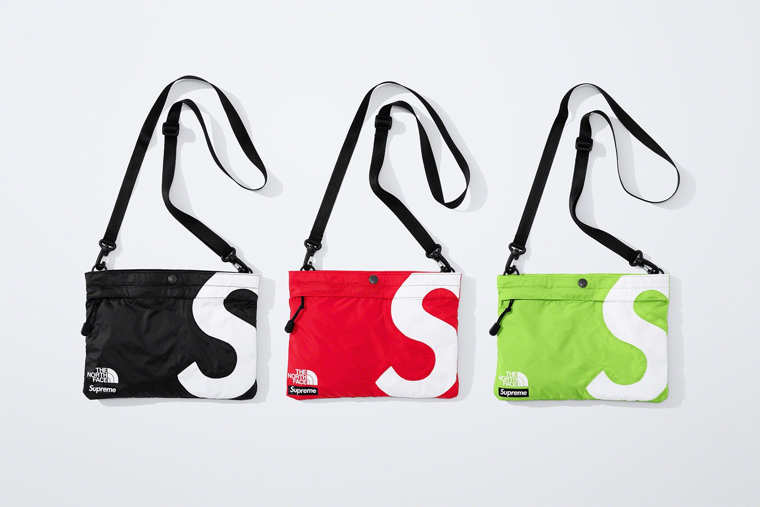 The north face top x supreme bag